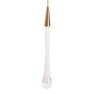Lampy sufitowe - Zwisająca lampa Melted ABIGALI-CLN3X3WW Abigali LED 3W 3000K sopel złota - miniaturka - grafika 1