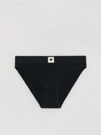 Majtki damskie - Reserved - Majtki figi - czarny - miniaturka - grafika 1