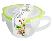 Pojemniki kuchenne - Branq DOSTAWCA Pojemnik Q-Look Go Okrągły 0,9l 1155 BRA000226 - miniaturka - grafika 1