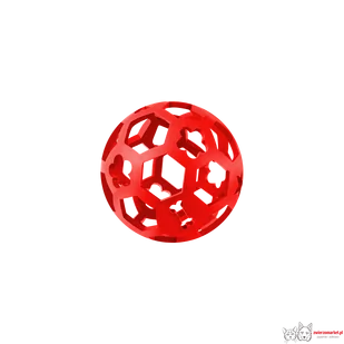 RecoFun Winky Ball S Red - Zabawki dla psów - miniaturka - grafika 1