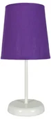 Lampy stojące - Candellux Lampka biurkowa Gala 1 x 40 W / E14 fioletowa 41-98392 - miniaturka - grafika 1