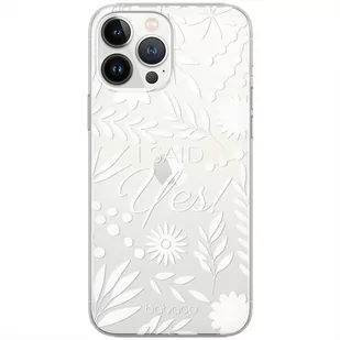 Etui Babaco dedykowane do Iphone XS Max, wzór: I said Yes! 002 Etui częściowo przeźroczyste, oryginalne i oficjalnie licencjonowane - Etui i futerały do telefonów - miniaturka - grafika 1