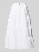 Spódnice - Długa spódnica z efektem stopniowania model ‘FREJA’ - miniaturka - grafika 1