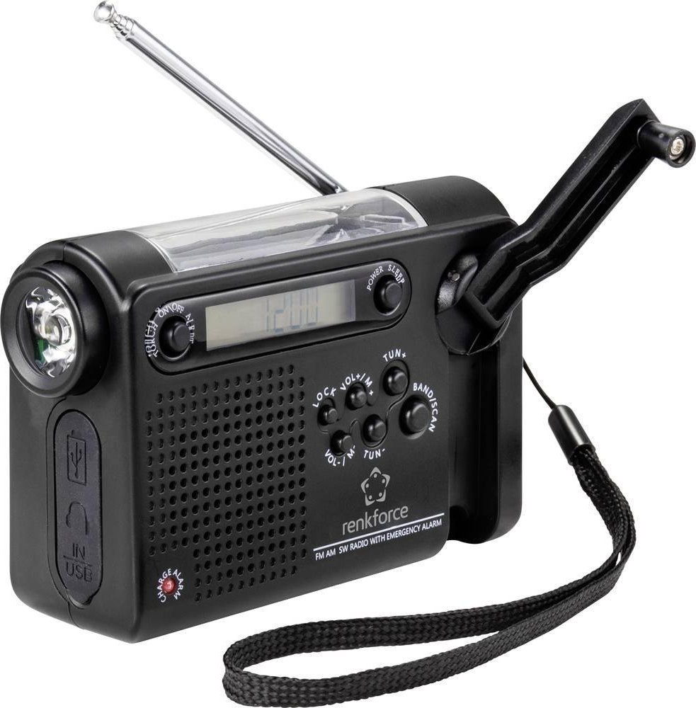 Renkforce RF-CR-200 Kofferradio Schwarz RF-4694806