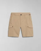 Spodenki męskie - shorts e bermuda uomo napapijri n-dease np0a4i4u n1e beige cornstalk - miniaturka - grafika 1