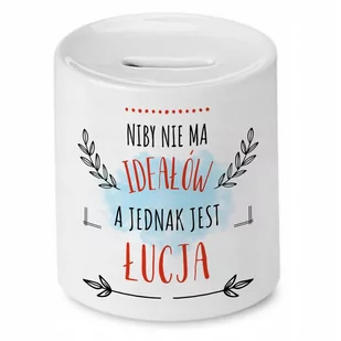 Skarbonka Dla Łucji na Urodziny Idealny Prezent z Nadrukiem ze Zdjęciem - Skarbonki - miniaturka - grafika 1