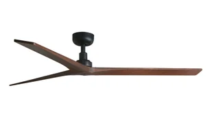 Energooszczędny wentylator sufitowy z pilotem Klim L czarny orzech 150 cm - Wentylatory sufitowe - miniaturka - grafika 1