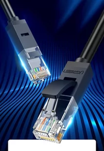 Ugreen kabel przewód internetowy sieciowy Ethernet patchcord RJ45 Cat 6 UTP 1000Mbps 3 m niebieski (NW102 11203) - Patchcordy - miniaturka - grafika 2