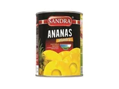 Warzywa w marynacie - LEVANT Ananas plastry 580 ml Sandra - miniaturka - grafika 1