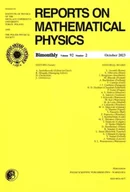 Czasopisma - Reports on Mathematical Physics 922 - miniaturka - grafika 1