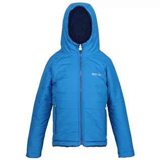 Kurtki i płaszcze dla dziewczynek - Regatta Dziecięca kurtka Spyra Veste Capuche Junior Légre Et izolująca Avec Design Réversible Jacket niebieski Imperial Blue (Deep Space Reverese). FR : L (Taille Fabricant : 7-8) RKN101_ImprialBlu(DpSpacRvrs)_7-8 - grafika 1