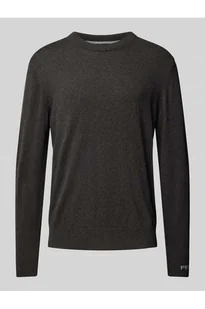 Sweter z dzianiny z okrągłym dekoltem model Andre - Pepe Jeans - Swetry męskie - miniaturka - grafika 1