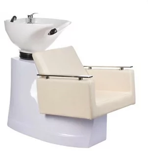 Myjnia fryzjerska MILO BH-8025 kremowa - Myjki fryzjerskie - miniaturka - grafika 1