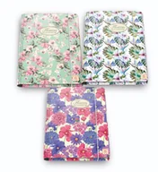 Szkolne artykuły papiernicze - Pigna Teczka kartonowa z gumką B4 Pigna Nature Flowers mix wzorów - miniaturka - grafika 1