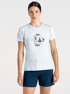 Koszulki sportowe damskie - Dare 2b Koszulka funkcyjna "Tranquility III Tee" w kolorze białym - miniaturka - grafika 1