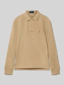 Koszulki dla chłopców - Koszulka polo z wyhaftowanym logo - miniaturka - grafika 1