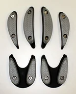 Akcesoria obuwnicze - Giro Obcasy do butów mtb GIRO WALKING PAD black silver roz.36 - miniaturka - grafika 1