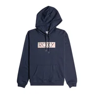 Bluzy damskie - Damska Bluza ROXY FORWARD FOCUS J OTLR ERJFT04700-BSP0 – Granatowy - miniaturka - grafika 1