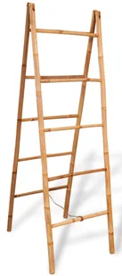 Drewniany wieszak na ręczniki typu drabinka S3-Z54 - Wieszaki łazienkowe - miniaturka - grafika 1