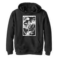 Bluzy dla chłopców - Marvel Chłopięca bluza z kapturem Marvel Sketch, czarna, S, czarny, S - miniaturka - grafika 1