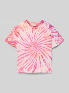 T-shirt o pudełkowym kroju z czystej bawełny - Koszulki dla dziewczynek - miniaturka - grafika 1
