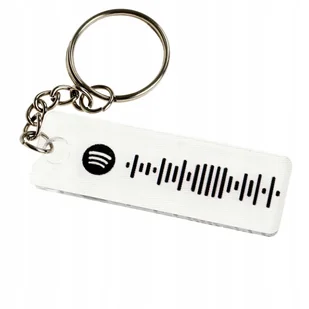 Brelok Kluczy Spotify Prezent Dowolna Piosenka Y3 - Breloki - miniaturka - grafika 1