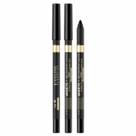 Kredki do oczu - Eveline Cosmetics Cosmetics Variete żelowa kredka od oczu 01 Pure Black 65373-uniw - miniaturka - grafika 1
