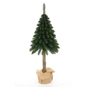 Choinki - Choinka sztuczna Świerk Zielony Na Pniu 100 cm - miniaturka - grafika 1