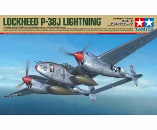 Model plastikowy Lockheed P-38J Lightning Tamiya - Modele do sklejania - miniaturka - grafika 1