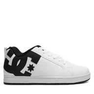 Sneakersy męskie - Sneakersy DC COURT GRAFFIK 300529-WLK Biały - miniaturka - grafika 1