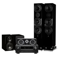 Kino domowe - Kino domowe: Denon AVR-X2800H + Wilson EL-8/EL-4/Vocal, Kolor: Czarny - miniaturka - grafika 1