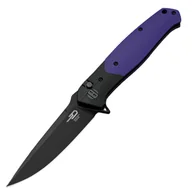Noże - Nóż składany Bestech Swordfish Black/Purple G10, Black PVD 14C28N (BG62C) - miniaturka - grafika 1