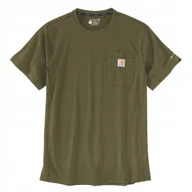 Koszulki męskie - Koszulka Carhartt Force Midweight S/S Pocket - miniaturka - grafika 1