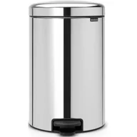 Kosze na śmieci - Brabantia BRABANTIA NewIcon kosz pedałowy 20 l stal polerowana 11 42 67 + 20 zł na pierwsze zakupy 11 42 67 - miniaturka - grafika 1