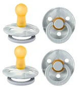 Smoczki uspokajające - BIBS TIE DIY COLLECTION 2-PACK CLOUD IVORY &amp CLOUD IVORY M Smoczek Uspokajający kauczuk Hevea 5713795221486 - miniaturka - grafika 1