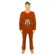 Stroje karnawałowe - STRÓJ INDIANIN APACZ-M/L - miniaturka - grafika 1