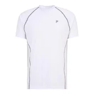 Koszulki męskie - Męska Koszulka z krótkim rękawem FILA LEXOW RAGLAN FAM0317-10001 – Biały - miniaturka - grafika 1