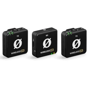 Mikrofon RODE Wireless ME Dual Czarny WIMEDUAL - Mikrofony komputerowe - miniaturka - grafika 1