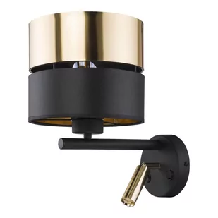 Kinkiet do czytania HILTON BLACK/GOLD 2579 TK Lighting - Lampy ścienne - miniaturka - grafika 1