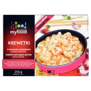 MyFood Krewetki z masełkiem czosnkowym 250 g - Ryby świeże i mrożone - miniaturka - grafika 1