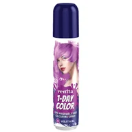 Farby do włosów i szampony koloryzujące - Venita 1-Day, spray koloryzujący do włosów, 10 Fioletowa Aura, 50 ml - miniaturka - grafika 1
