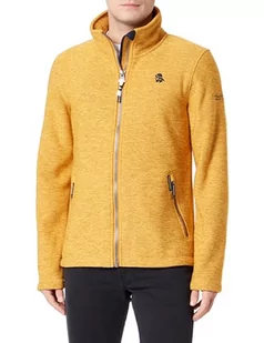 acalmar Philon męska kurtka polarowa, musztardowy melanż, XXL - Kurtki męskie - miniaturka - grafika 1