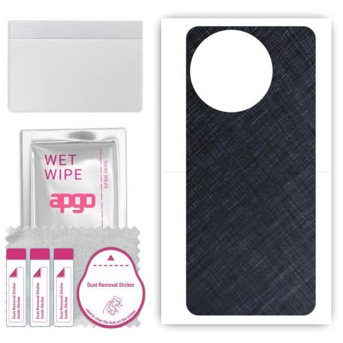 folia naklejka skórka strukturalna na TYŁ do Realme C67 - Tytan Niebieski - apgo SKINS