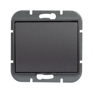 Abex Gniazdo bryzgoszczelne z/u SCHUKO ONYX - antracyt - Gniazdka elektryczne - miniaturka - grafika 1