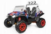 Pojazdy elektryczne dla dzieci - 2 x Samochód terenowy Auto Akumulatorowe POLARIS RZR 900 XP 24V PEG PEREGO - miniaturka - grafika 1