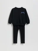 Bluzy i sweterki niemowlęce - Reserved - Komplet Metallica - czarny - miniaturka - grafika 1