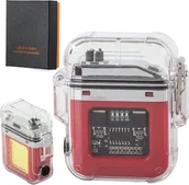 Trafika - Bailong Zapalniczka plazmowa z lampką led elektryczna usb Zapalniczka plazmowa z lampką led elektryczna usb - miniaturka - grafika 1