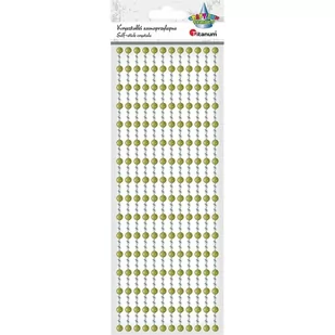 Titanum Kryształki samoprzylepne na pasku mix 12szt - Pozostałe akcesoria dla plastyków - miniaturka - grafika 1