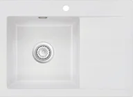 Zlewozmywaki - SystemCeram MERA 70 | komora LEWA | SATIN 20 (50590120) - miniaturka - grafika 1