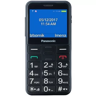 Panasonic KX-TU155EXBN Czarny - Telefony komórkowe - miniaturka - grafika 1